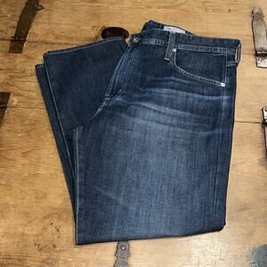 Mens AG Everett Slim Fit Blue Jeans Size 38